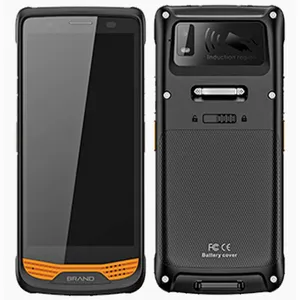 HP5516 Cheapest Factory 5.5'' IPS 6000mAh IP65 All-in-One 4G Rugged Android 13 Terminal With 2D Barcode UHF RFID, NFC & Dual Cameras thumbnail-1