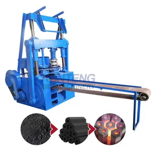 Machine to Make Briquette Brick With Hole Carbon Black Briquette Machine Coconut Shell Briquette Machine thumbnail-1