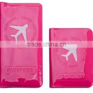 Colorful Smooth Surface Pvc Travel Passport Holder thumbnail-5