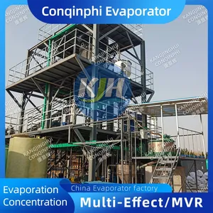 High Efficiency MVR Falling Film Vacuum Evaporator for General Industrial Applications thumbnail-3