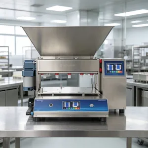 SN-QDMECH Table Top Cake Batter Depositing Machine Automatic Commercial Cupcake Muffin Filling Machine thumbnail-1