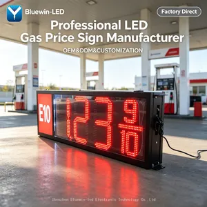 Gas Price Sign Led Illuminated High Light Waterproof Led Price Sign Remote Control Digital 3d Price Sign Outdoor thumbnail-1