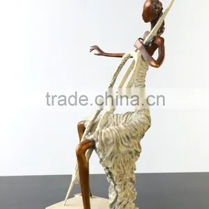 Patented Home Decoration Bronze Figure Statue Abstract Sculpture thumbnail-2