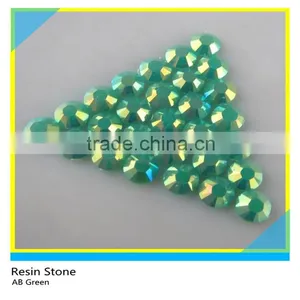 Resin Beads AB White Round Flatback Ss20 5mm 100 Gross Package thumbnail-4