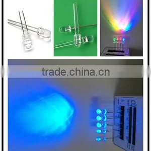 Through Hole 5mm Led Diode With 15 / 20 / 30 Degree Viewing thumbnail-5
