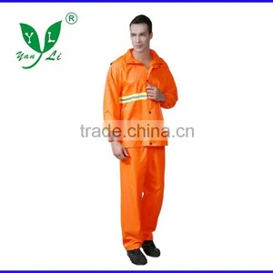 Traffic Orange Rain Suit thumbnail-1