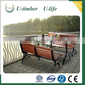 Graceful WPC Composite Bench Grinder Outside Garden thumbnail-1