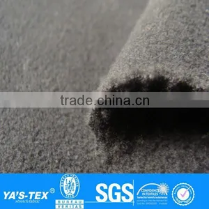Green Yarn Stretch Micro Polar Fleece Fabric thumbnail-1
