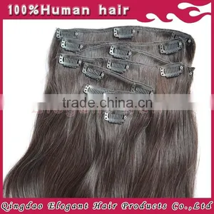 Chinese Supplier Grade 6a 7a 8a Wholesale Soft Smooth Double Drawn Claw Clip Hair Pieces thumbnail-6