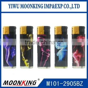 Personal Logo Print Wrap Picture Electronic Windproof Cigar Lighter thumbnail-1