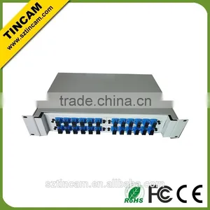 ODF. Terminal Box, 24 Port Fiber Optical Patch Panel thumbnail-2