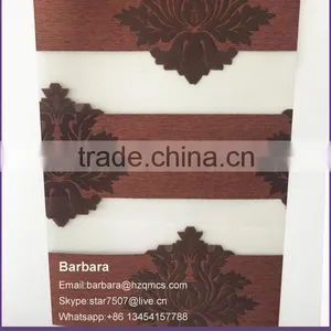 China Home Decoration Modern Latest Window Designs Zebra Blinds for Living Room thumbnail-5