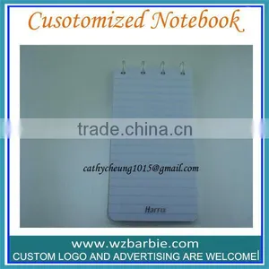 PVC Cover Blank Sprial Notebook thumbnail-1