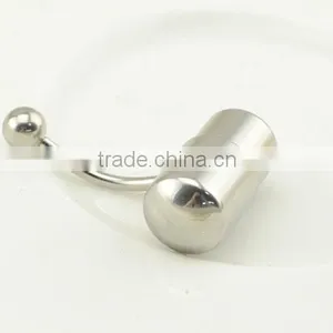 Stainless Steel Wholesale Capsule Belly Button Rings Vibrating Body Jewelry thumbnail-2