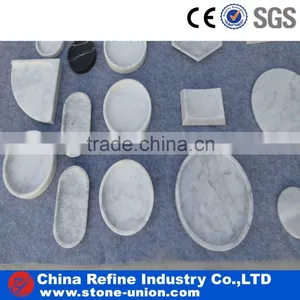 Diffrent Shape Custom Marble Coaster With Engraved Logo thumbnail-1