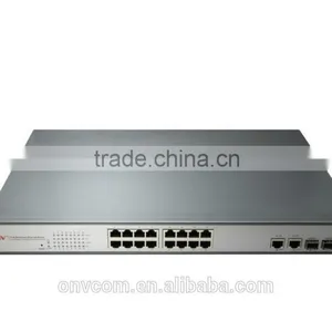Best Quality High Power PoE Switch With 16 Ethernet Ports and 2 Gigabit Ports thumbnail-2