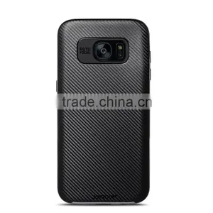 Joyroom Fashion Blade Series Gold Plated Frosted Border Back Case for S7 EDGE 2 in 1 PC Full Cover For S7 thumbnail-5