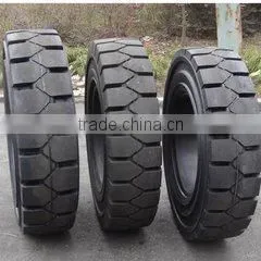 China Hot Sale Industrial Pneumatic Solid Forklift Tire 3.00D-8.00G thumbnail-2