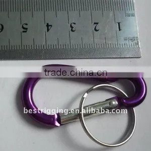 5mm High Quality Aluminum Purple Snap Hook /decoration Accesory thumbnail-1