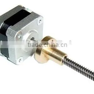 Stepping Motor Dia 8mm Lead Screw Stepper Motor With Shaft Tr8*8 ,3d Printer for in and Cnc Glass Hobbyist thumbnail-1