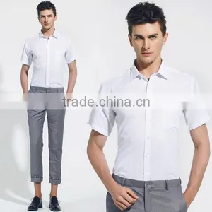 Elastic Comfortable Shirt Fabrics Plain Cotton Stretch Poplin thumbnail-3