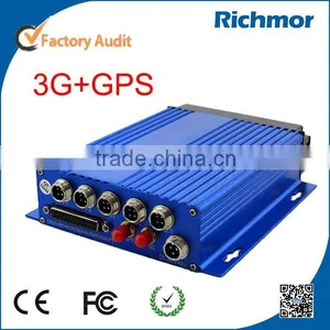 3G Car DVR 4CH Camera GPS/Alarm PTZ Control Phone Monitor/Call SMS thumbnail-1