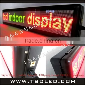 Hot Sales Tri-color Running Message Led Advertising Display Screen thumbnail-1