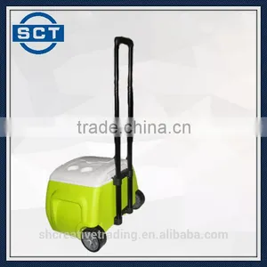 Camping Cooler Box With Bluetooth Speaker 28L Green thumbnail-3