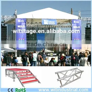 Outdoor Stage Aluminum Truss With PA Tower thumbnail-1