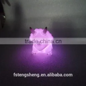 2016 New Custom Design Cute Pvc Led Toy Animal Shaped Night Lights thumbnail-1