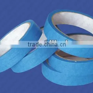 Blue Crepe Paper Masking Tape / Painter Tape / Cream Masking Tape thumbnail-1