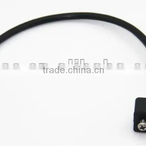 High Speed USB B Male to USB B Female Extension Panel Mount Cable thumbnail-1
