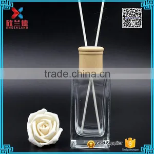 Korea Wholesale Reed Diffuser Oils Botella de Vidrio Reed Diffuser 80ml,200ml Rectangle Shape Bottle Supplier's Choice thumbnail-4