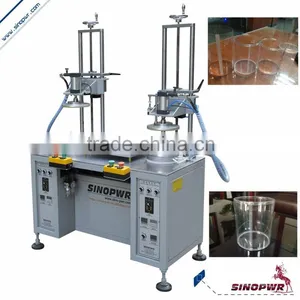 Automatic PET PVC Cylinder End Curling Machine thumbnail-1