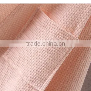 The Hotel for Men and Women in Spring and Summer Cotton Waffle Bathrobe Kimono Hotel Bathrobe Sweat Evaporate Couples Bath Robe thumbnail-5
