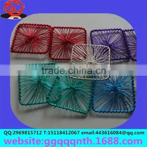 Metal Color Electrophoretic Paint Vacuum Plating Round Wire Spring Lantern Ball thumbnail-5