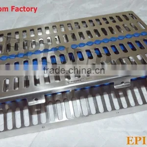 Sterilization Cassette 11" x 7.5", Rack for 20 Pcs, Dental Surgical Instruments thumbnail-1