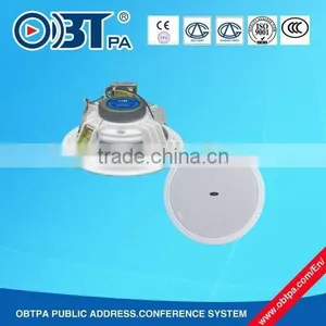 OBT-604 Made in China and Good Price Ceiling Louderspeaker /sound System for pa System thumbnail-1