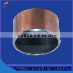 Hydraulic Bushing Sliding Bearing 40 * 44 * 40 mm Metric Sizes Bore With Steel Backing Alloy Bronze Based thumbnail-2