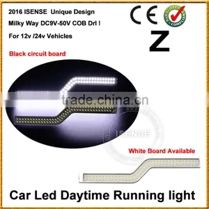 Super Bright Car LED Light COB LED DRL 100% Waterproof 12V COB Driving Light thumbnail-2