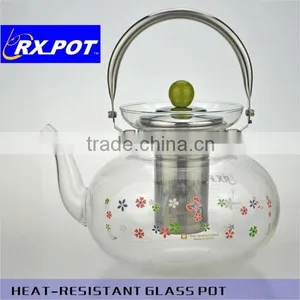 Heat -resistant Stove Top Glass Coffee Pot/kettle 1300J/1600J/2200J thumbnail-1