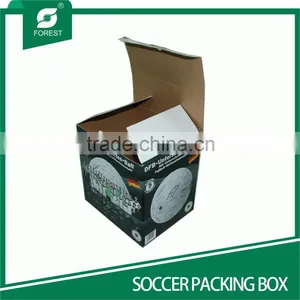 PAPER PACKING BOX WITH HOLE FOR FOOTBALL thumbnail-3
