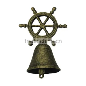 Nautical Hand Bells, Hand Bells, Wall Hanging Bell, Brass Bells ... NBB 0017 thumbnail-2