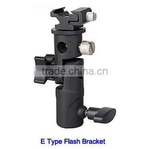 E Speedlite Flash Mount Holder For Light Stand Photo Video Studio Umbrella Hole thumbnail-2
