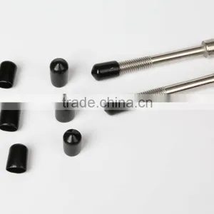 25*14 Round Rubber End Caps PVC Protector for Bolt Ends, Dowels, Metal Tubing, Atv thumbnail-2