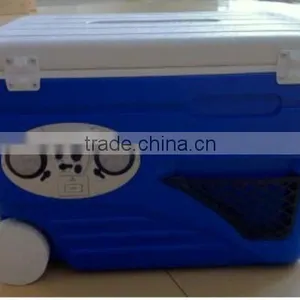2012 Portable Outdoor Rolling Cooler Box thumbnail-1