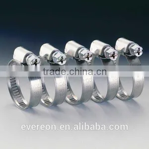 German Type Stainless Steel Air Compressor Hose Pipe Clamp Clip thumbnail-6