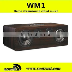 Factory Supply High Quality Wood Wifi Music Box With DLNA Airplay Pushing via Android Ios App thumbnail-1