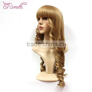 Customized Fashion Cheap Body Wave Natural Hair Wig Cosplay thumbnail-6