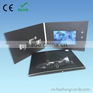 Shiny Greeting Cards With Lcd and Usb Cable thumbnail-1